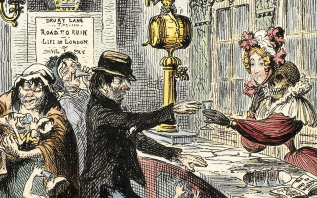 La Gin Craze Inglese, Personaggi e Storia