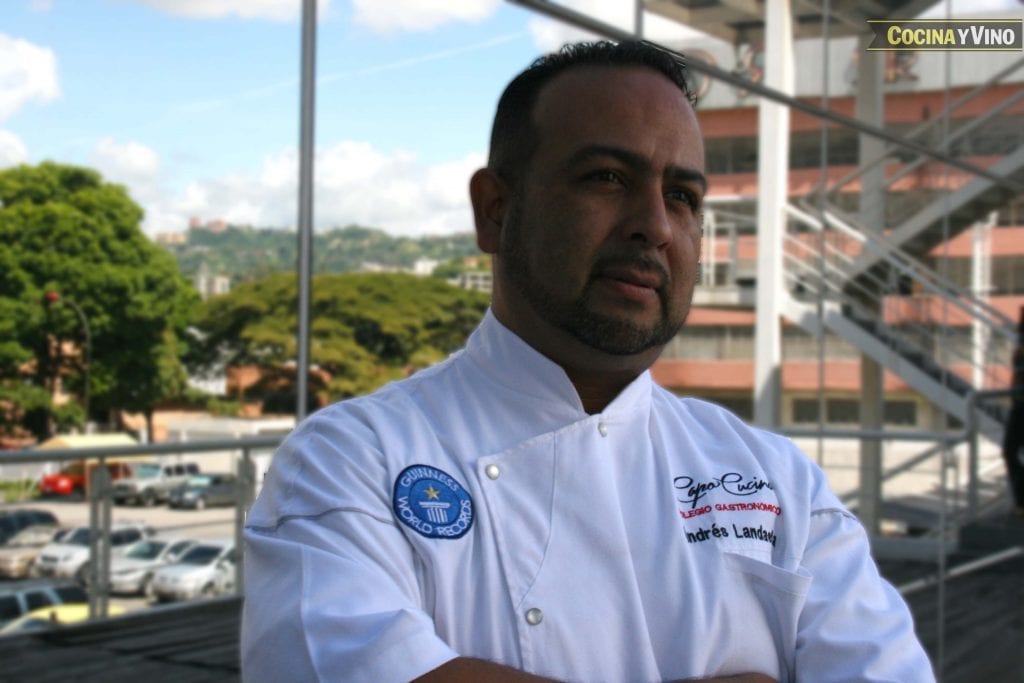 andres landaeta, chef