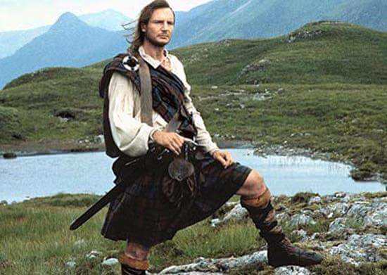 liam neeson in rob roy