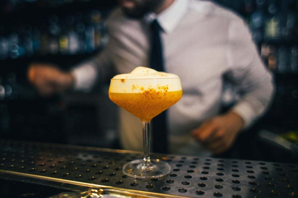 cocktail sul bar mat