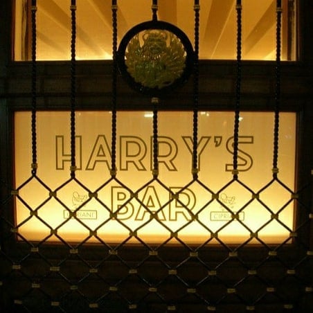 Insegna harry's bar Venezia